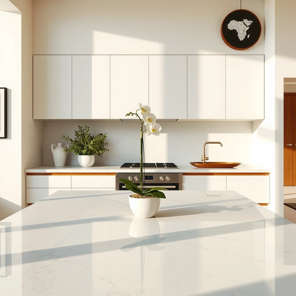 Serenity in stone: A Simply Sparkling deep-cleaned kitchen